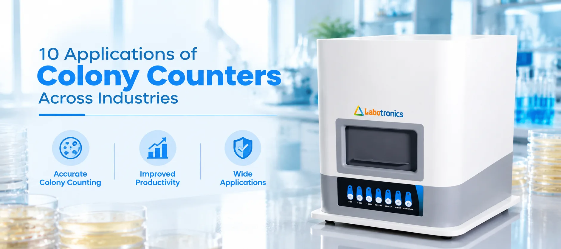 10 Applications Of Colony Counters Across Industries