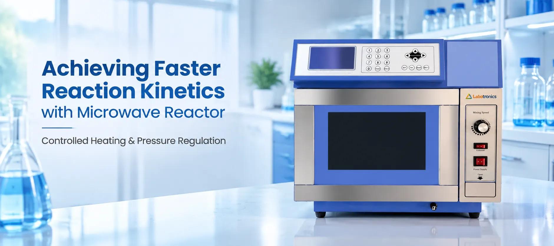 Achieving Faster Reaction Kinetics With The Microwave Reactor Controlled Heating And Pressure