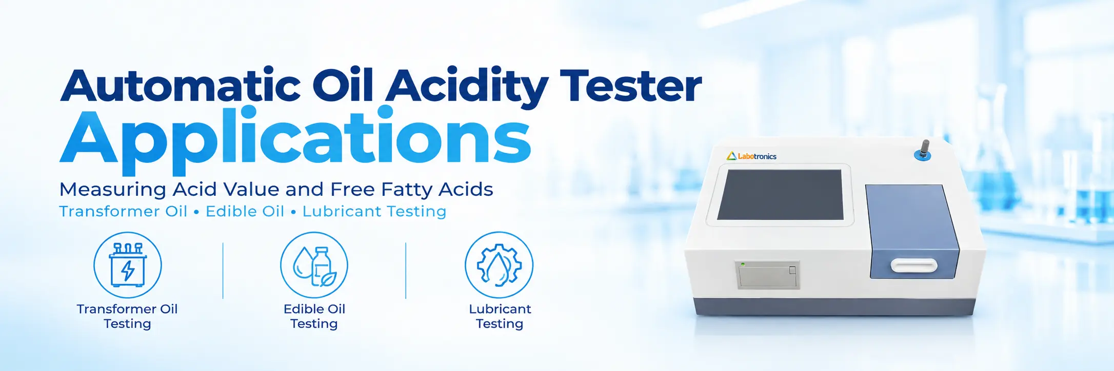 Automatic Oil Acidity Tester Applications: Measuring Acid Value And Free Fatty Acids