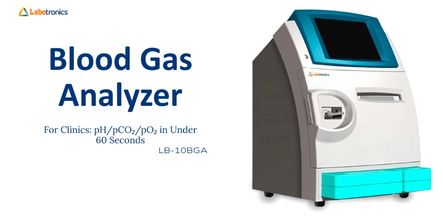 Blood Gas Analyzer For Clinics: PH/pCO₂/pO₂ In Under 60 Seconds