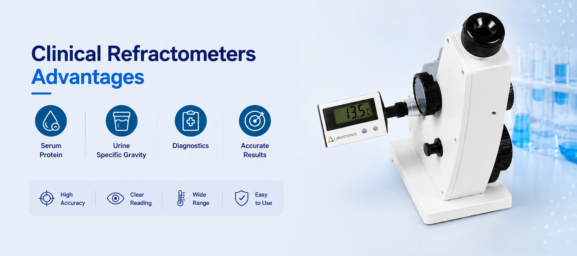 Clinical Refractometers Advantages - Serum Protein, Urine Specific Gravity & Diagnostics