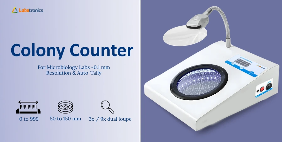 Colony Counter For Microbiology Labs: 0.1 Mm Resolution & Auto-Tally