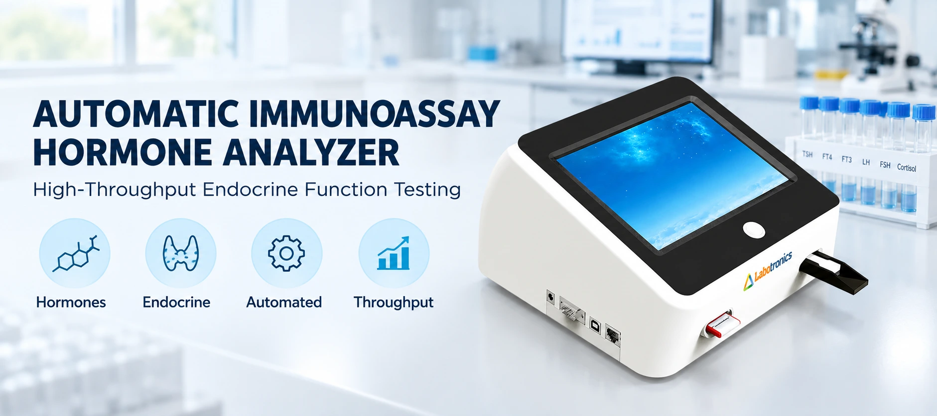 Deploying The Automatic Immunoassay Hormone Analyzer For High-Throughput Endocrine Function Testing