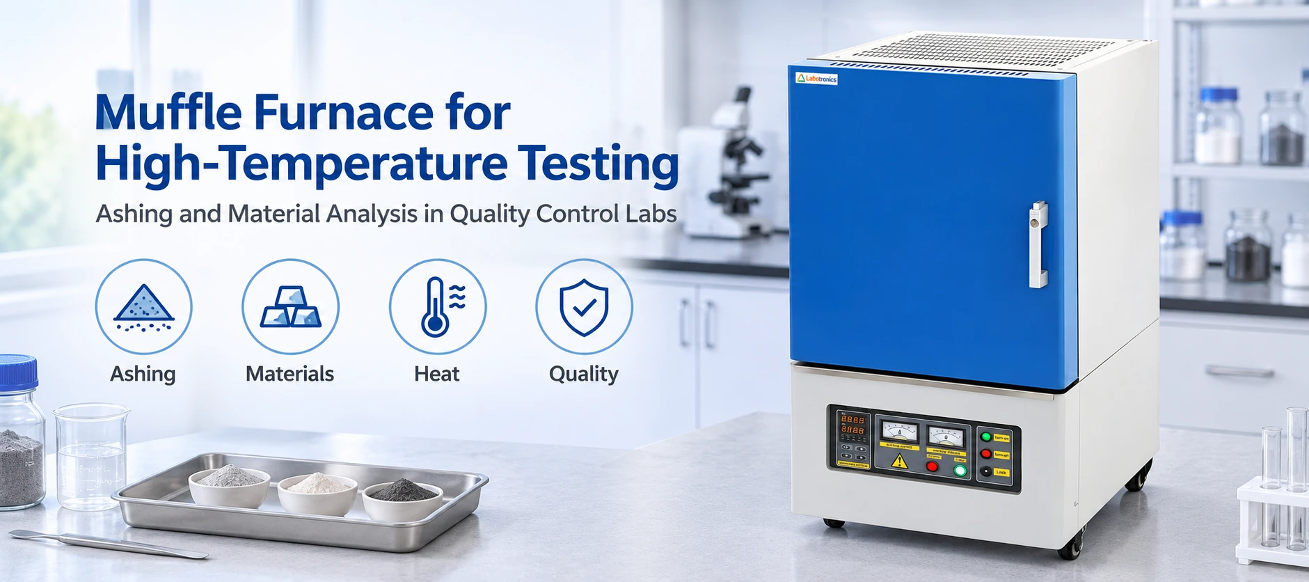 Deploying The Muffle Furnace For High-Temperature Ashing And Material Testing In Quality Control Lab