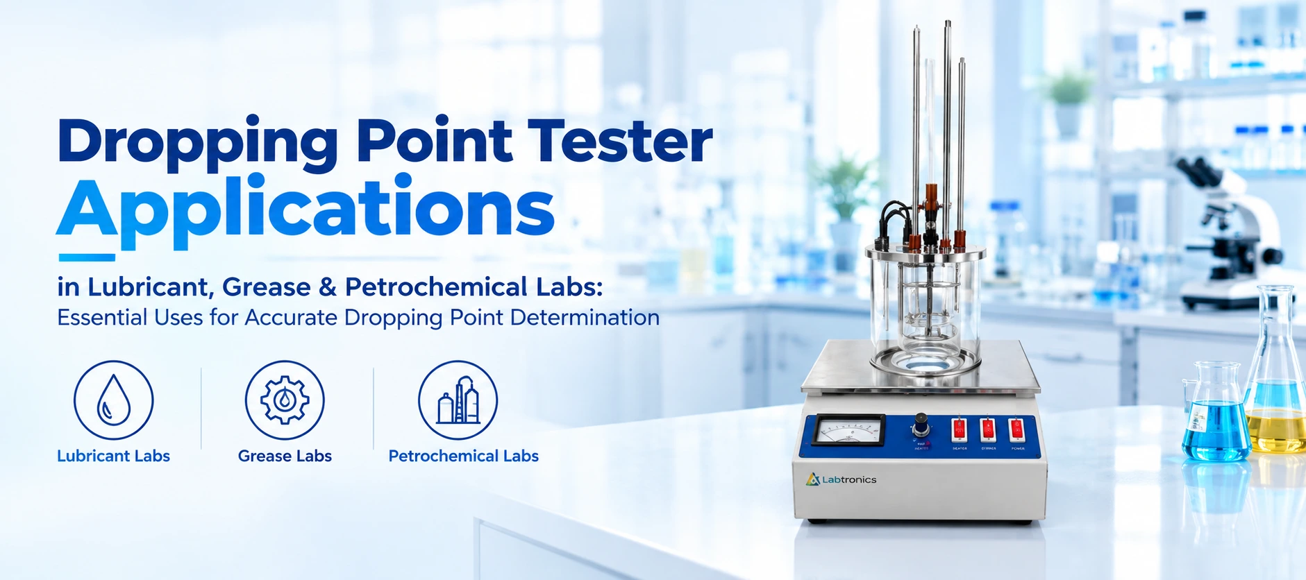 Dropping Point Tester Applications In Lubricant, Grease & Petrochemical Labs: Essential Uses