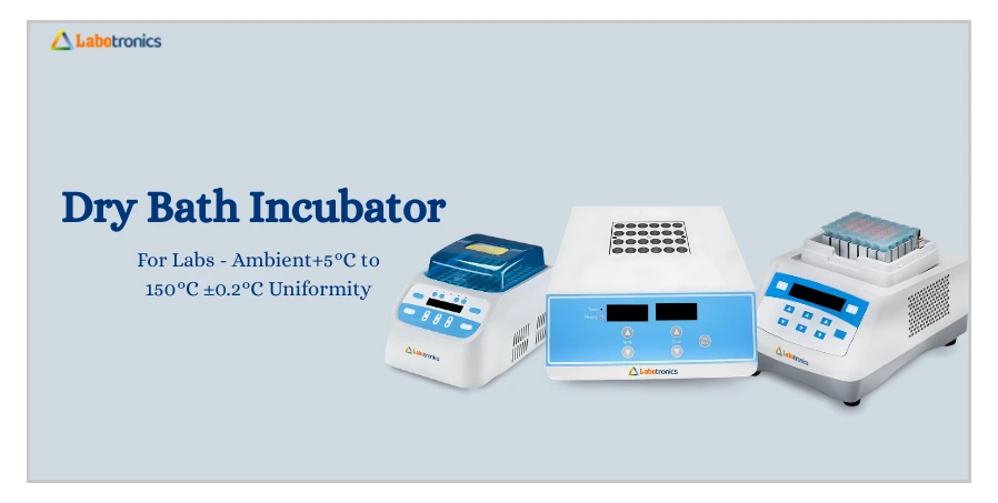 Dry Bath Incubator For Labs: Ambient+5°C To 150°C ±0.2°C Uniformity