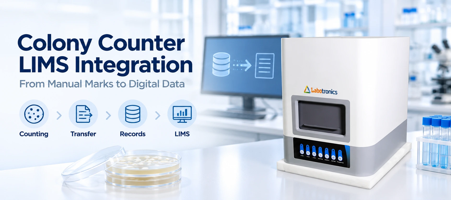 From Manual Marks To Digital Data: Tips For Integrating Your Colony Counter With LIMS