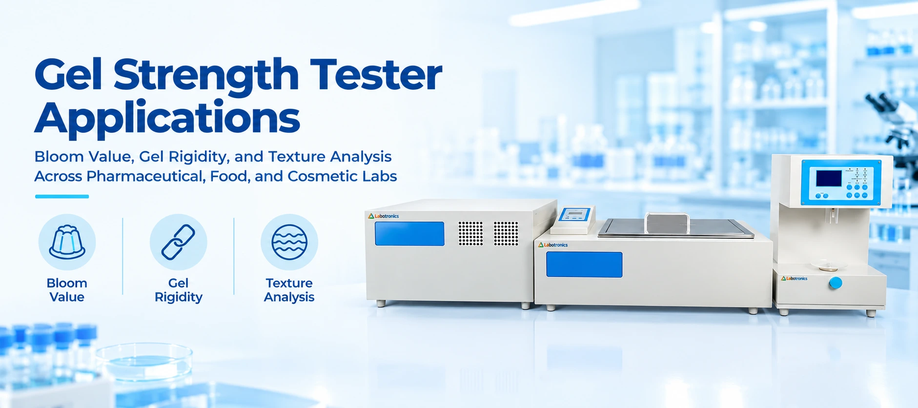 Gel Strength Tester Applications: Bloom Value, Gel Rigidity, And Texture Analysis Across