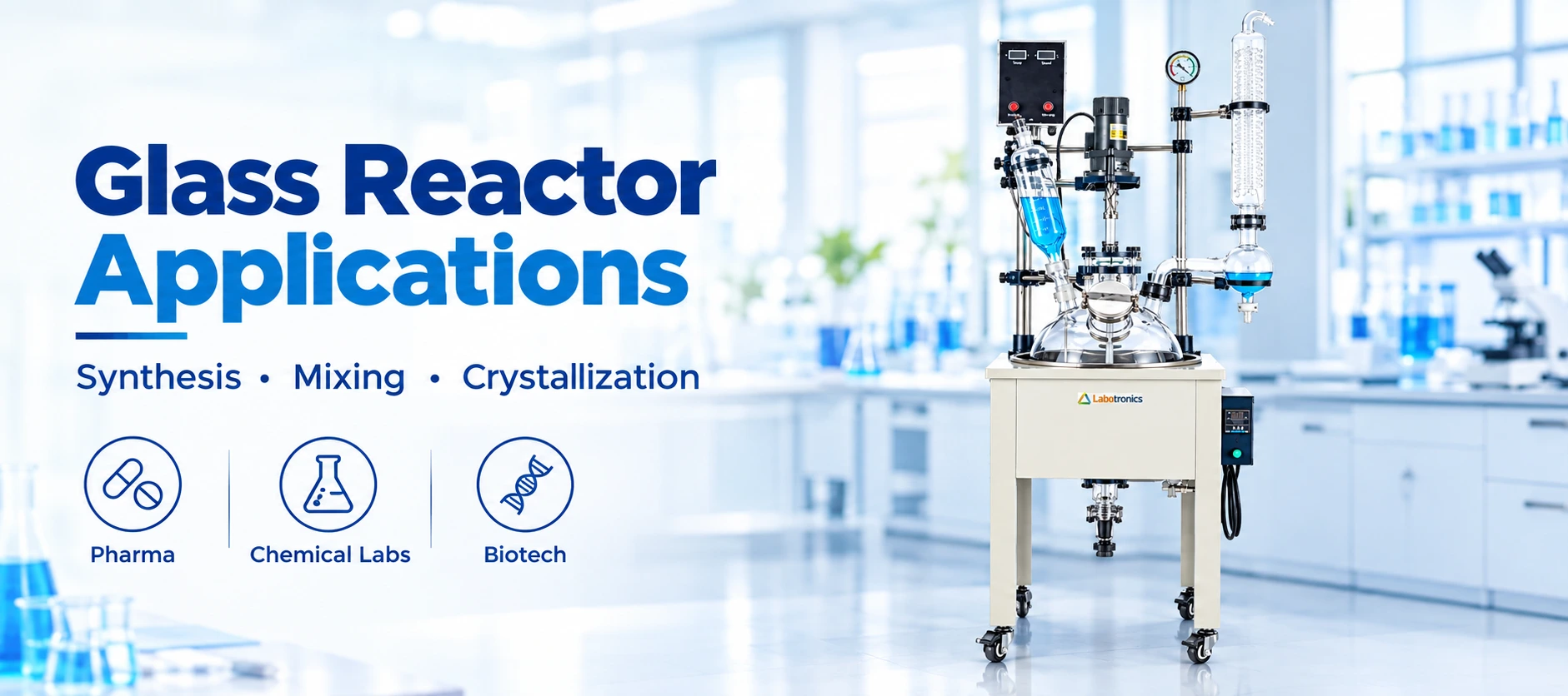 Glass Reactor Applications: Synthesis, Mixing, And Crystallization Across Pharmaceutical, Chemical