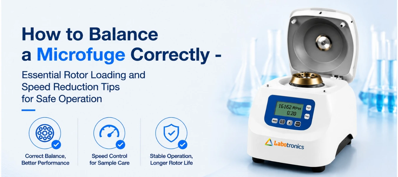 Microfuge Balancing Tips - Rotor Loading And Speed Reduction For Safe Operation