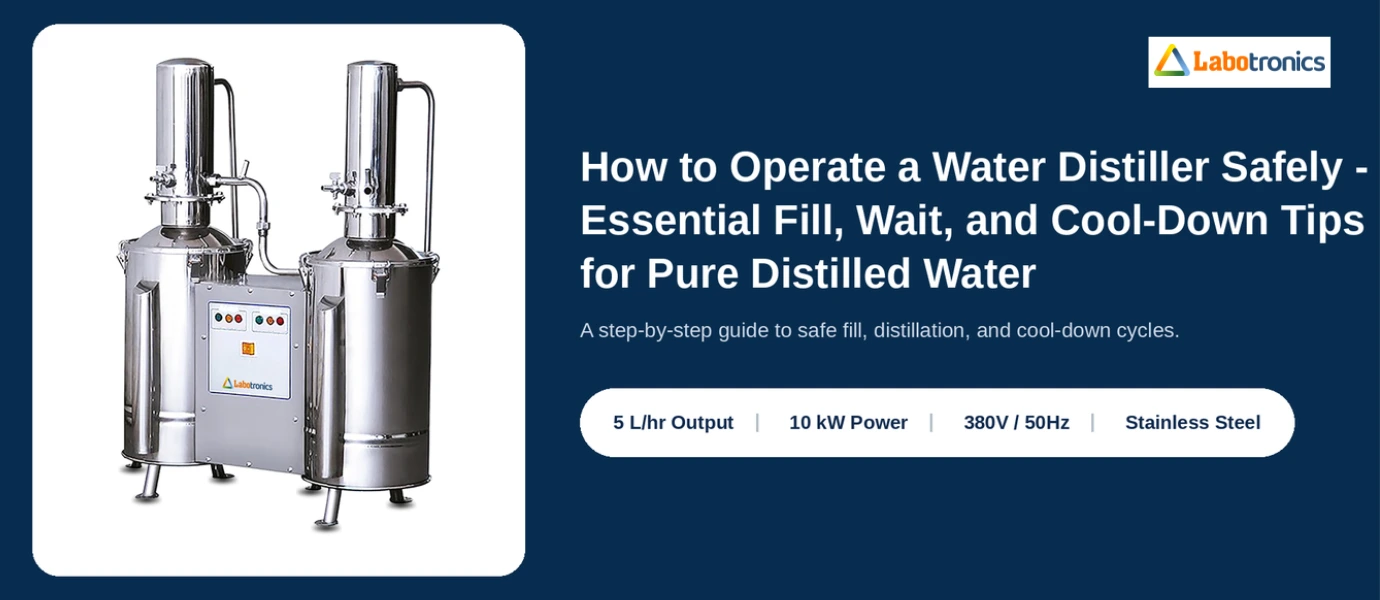 Water Distiller Operation Tips: Safe Filling, Heating & Cool-Down