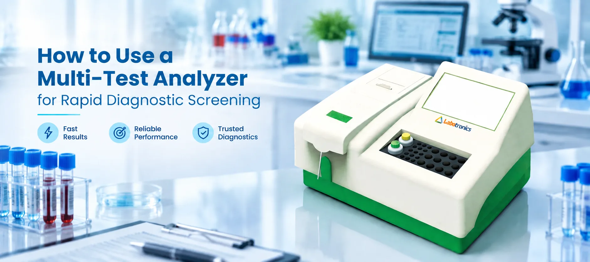 How To Use A Multi-Test Analyzer For Rapid Diagnostic Screening