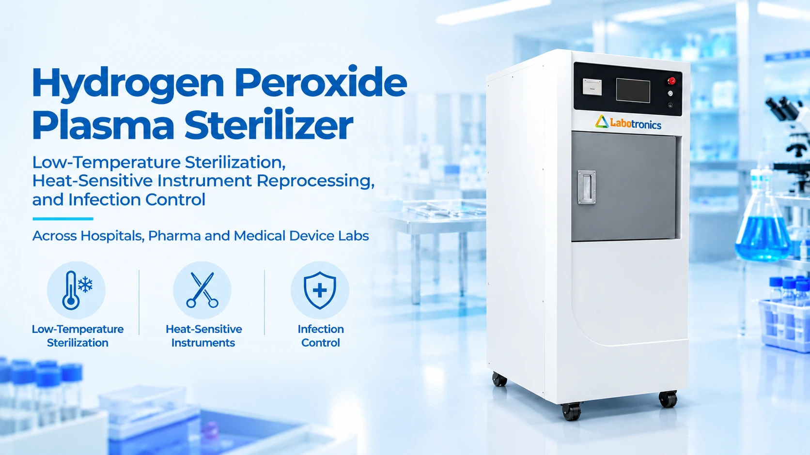 Hydrogen Peroxide Plasma Sterilizer Applications: Low-Temperature Sterilization, Heat-Sensitive
