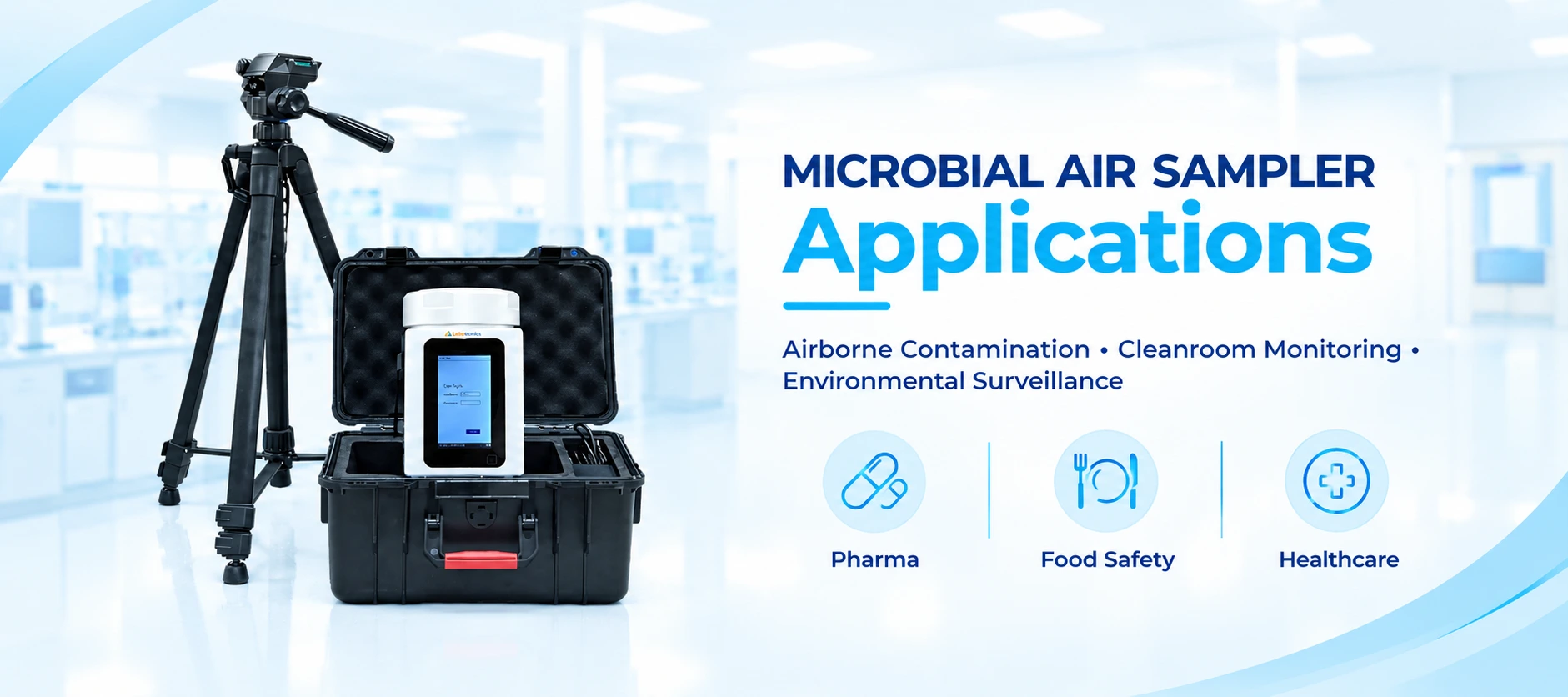 Microbial Air Sampler Applications: Airborne Contamination, Cleanroom Monitoring, And Environmental