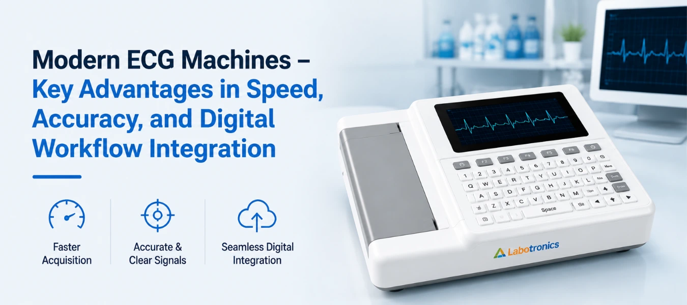 Modern ECG Machines - Key Advantages In Speed, Accuracy, And Digital Workflow Integration