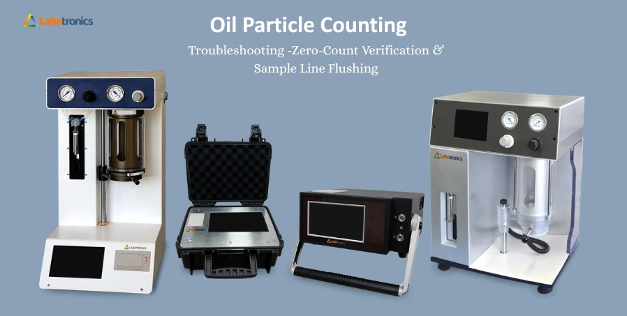 Particle Counter Troubleshooting: Zero-Count Verification & Sample Line Flushing