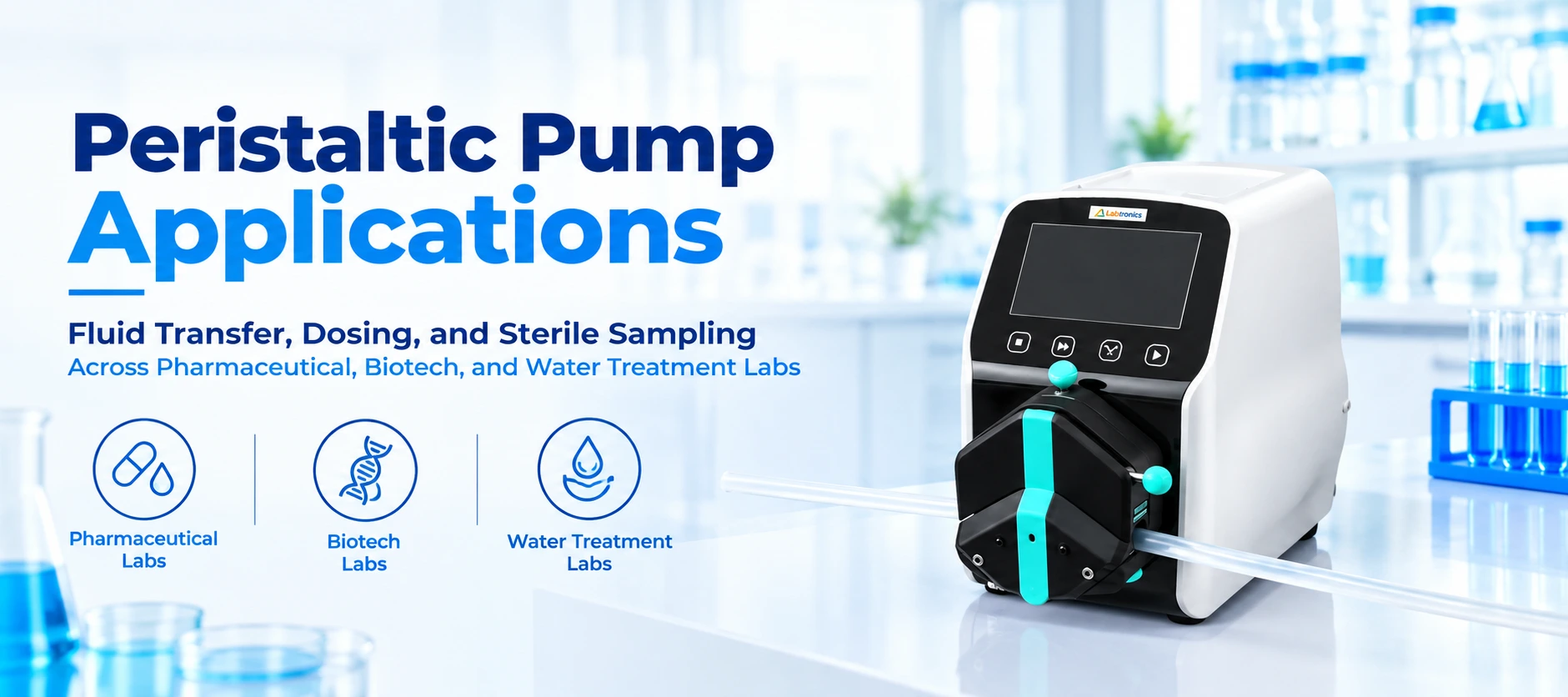 Peristaltic Pump Applications: Fluid Transfer, Dosing, And Sterile Sampling Across Pharmaceutical