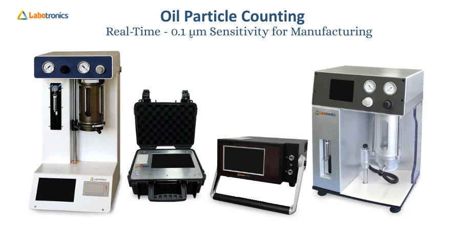 Real-Time Oil Particle Counting: 0.1 µm Sensitivity For Manufacturing