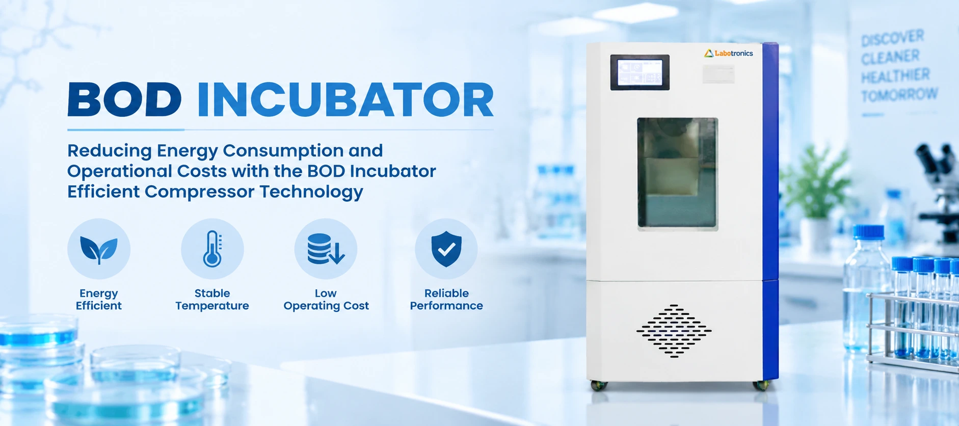 Reducing Energy Consumption And Operational Costs With The BOD Incubator Efficient Compressor
