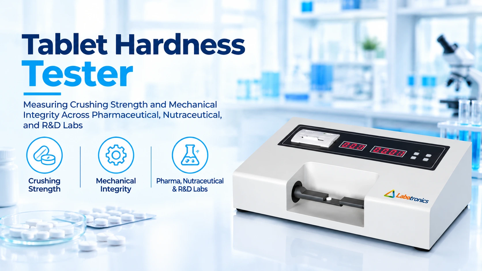 Tablet Hardness Tester Applications: Measuring Crushing Strength And Mechanical Integrity Across