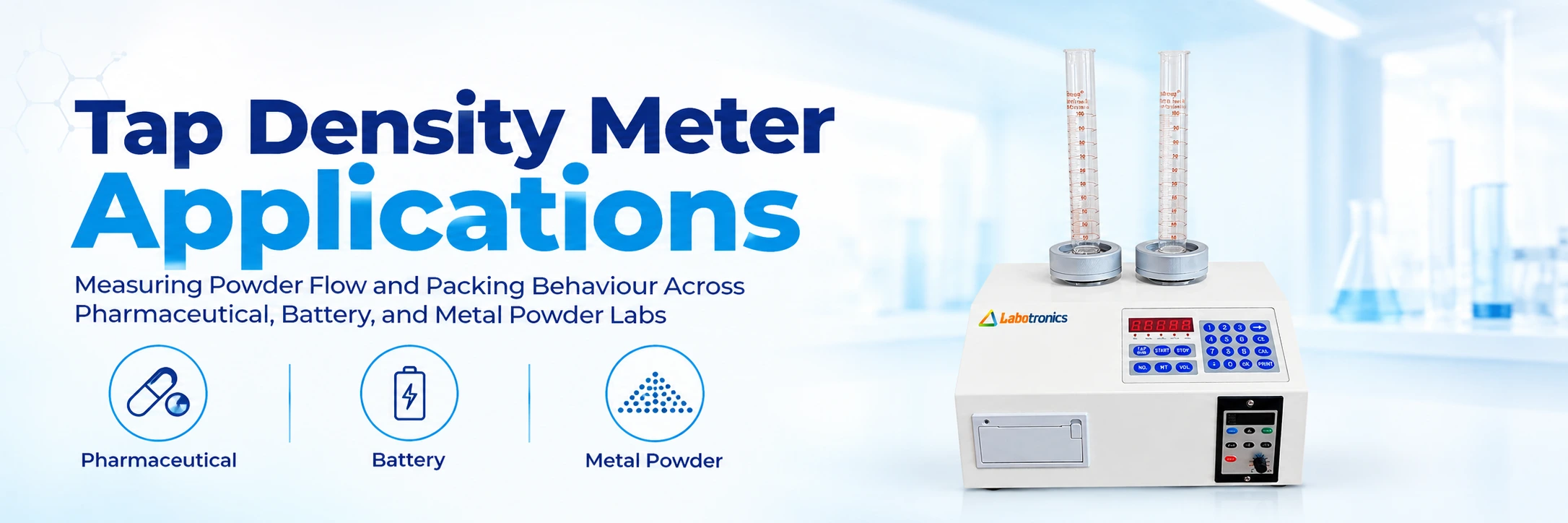 Tap Density Meter Applications: Measuring Powder Flow And Packing Behavior Across Pharmaceutical