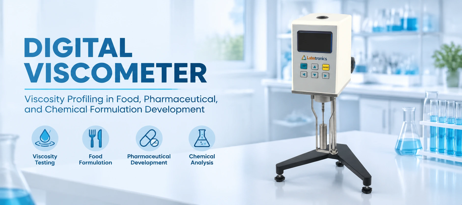 Using The Digital Viscometer For Viscosity Profiling In Food, Pharmaceutical, And Chemical