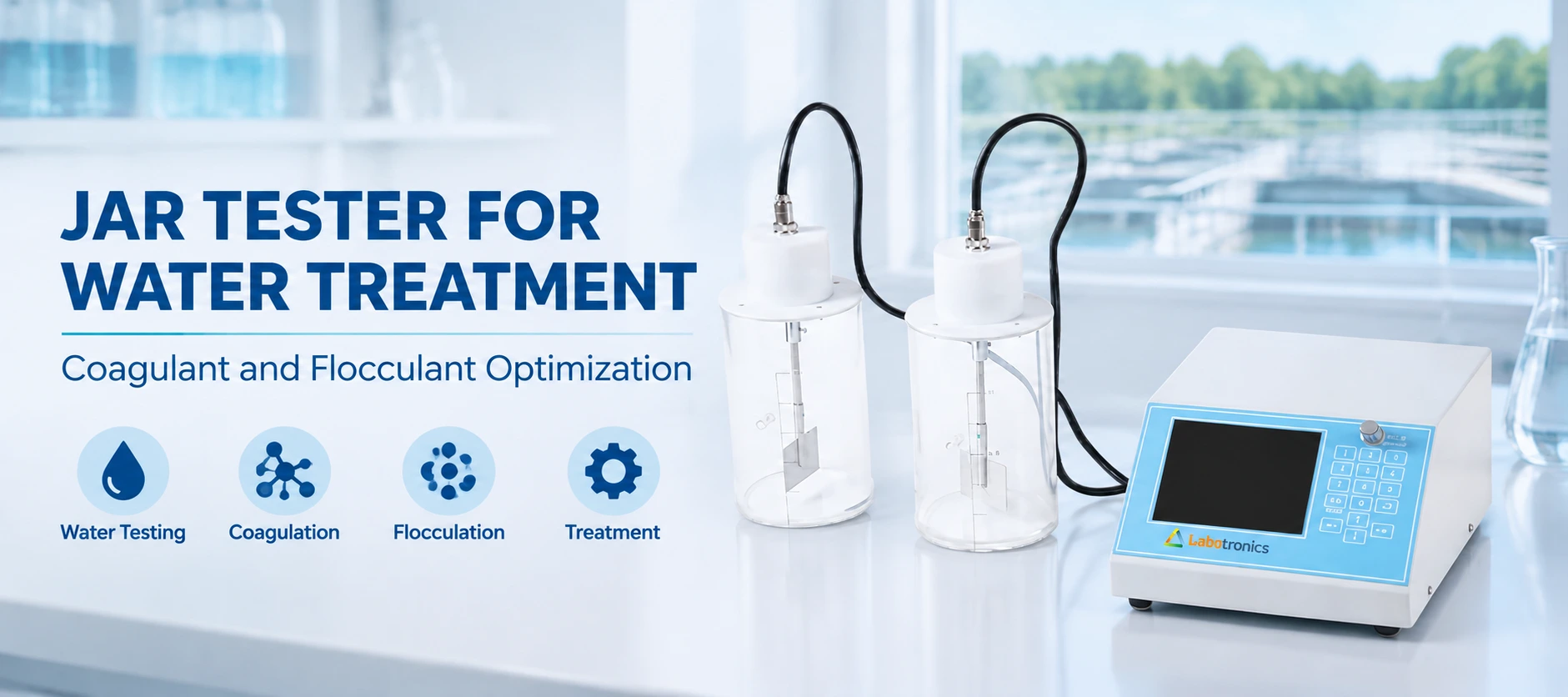 Using The Jar Tester For Coagulant And Flocculant Optimization In Water And Wastewater Treatment