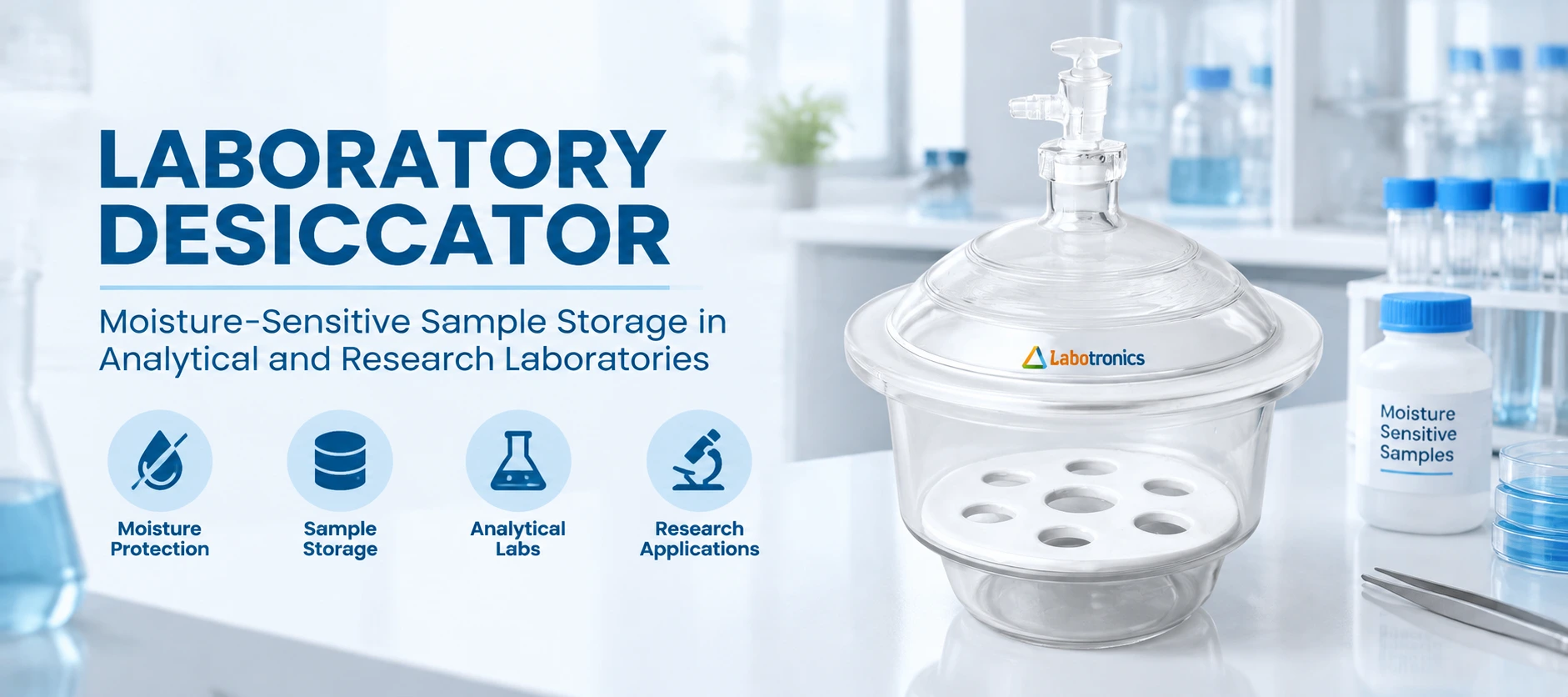 Using The Laboratory Desiccator For Moisture-Sensitive Sample Storage In Analytical And Research Lab