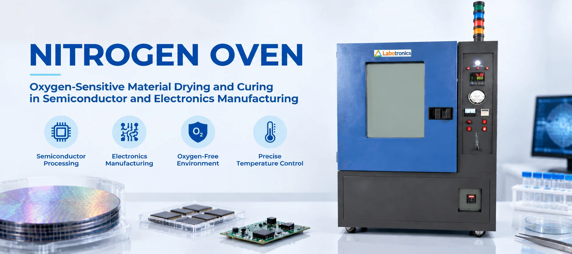 Using The Nitrogen Ovens For Oxygen-Sensitive Material Drying And Curing In Semiconductor