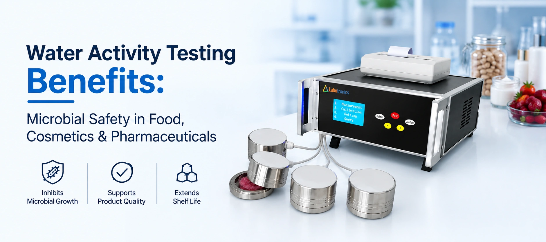 Water Activity Testing Benefits: Microbial Safety In Food, Cosmetics & Pharmaceuticals