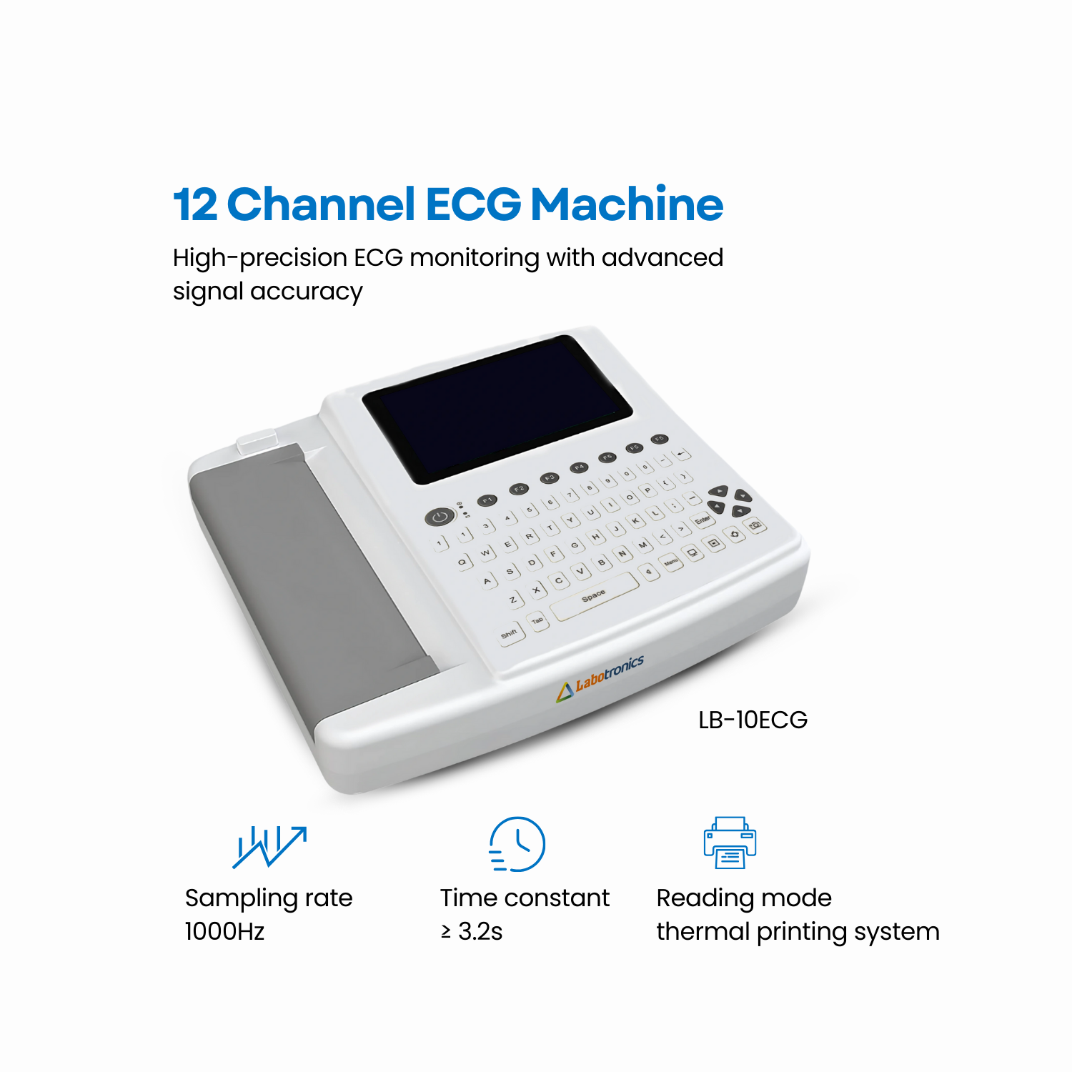 12 Channel ECG Machine LB-10ECG
