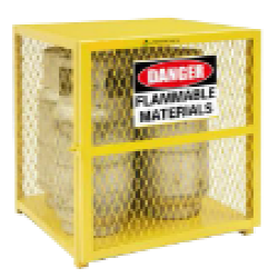 Gas cylinder storage cage LB-41GCC