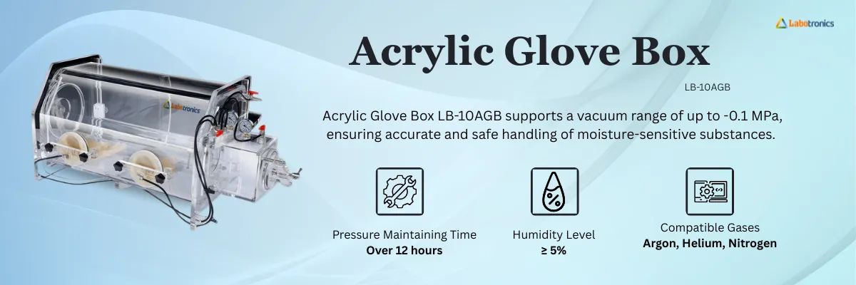 Acrylic Glove Box LB-10AGB Banner