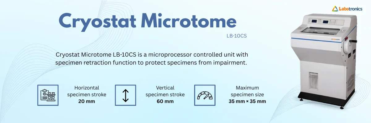 Cryostat Microtome LB-10CS Banner Cryostat Microtome LB-10CS Banner