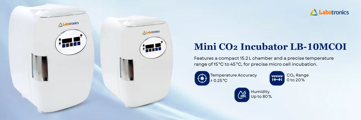 Mini CO₂ Incubator LB-10MCOI Banner