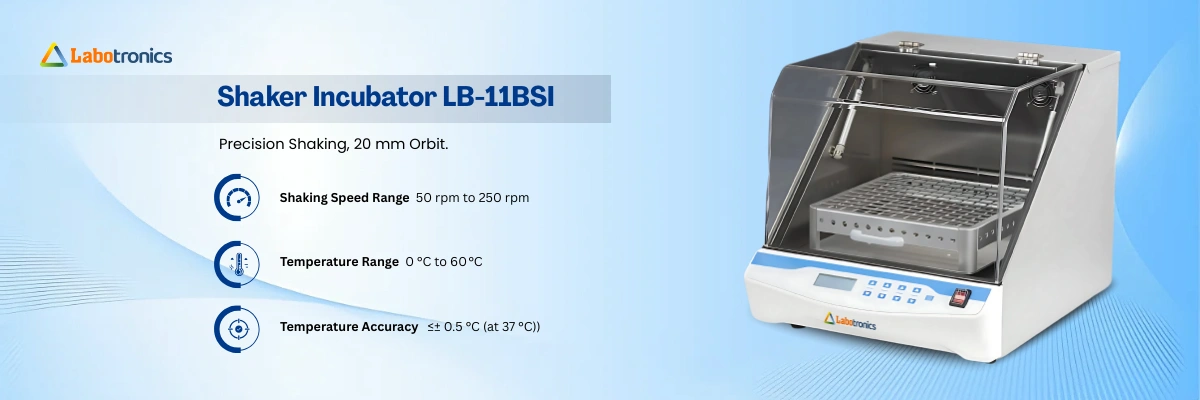 Shaker Incubator LB-11BSI Banner
