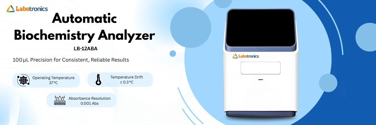 Automatic Biochemistry Analyzer LB-12ABA Banner