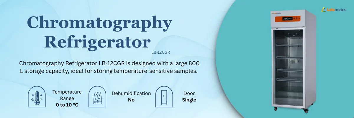 Chromatography Refrigerator LB-12CGR Banner