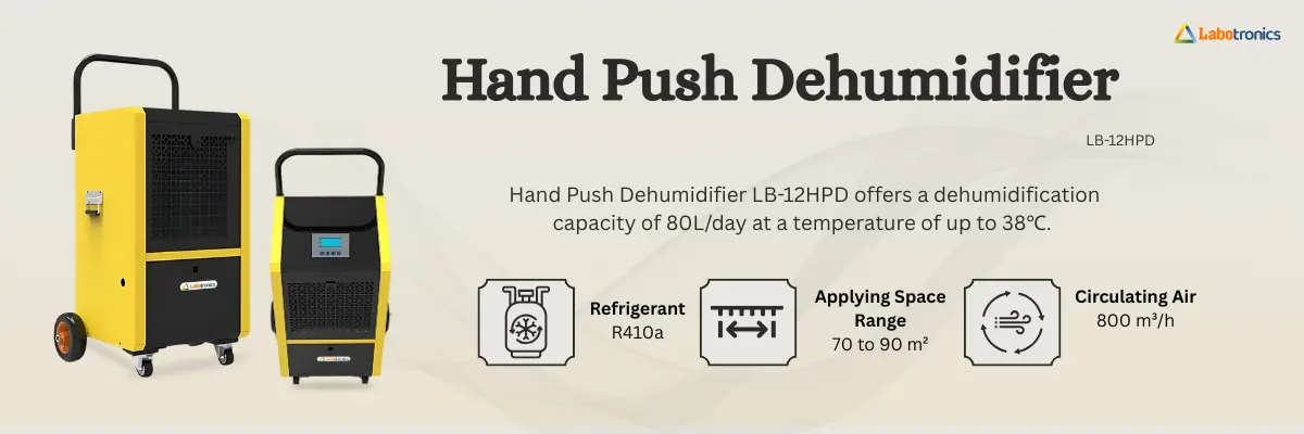 Hand Push Dehumidifier LB-12HPD Banner