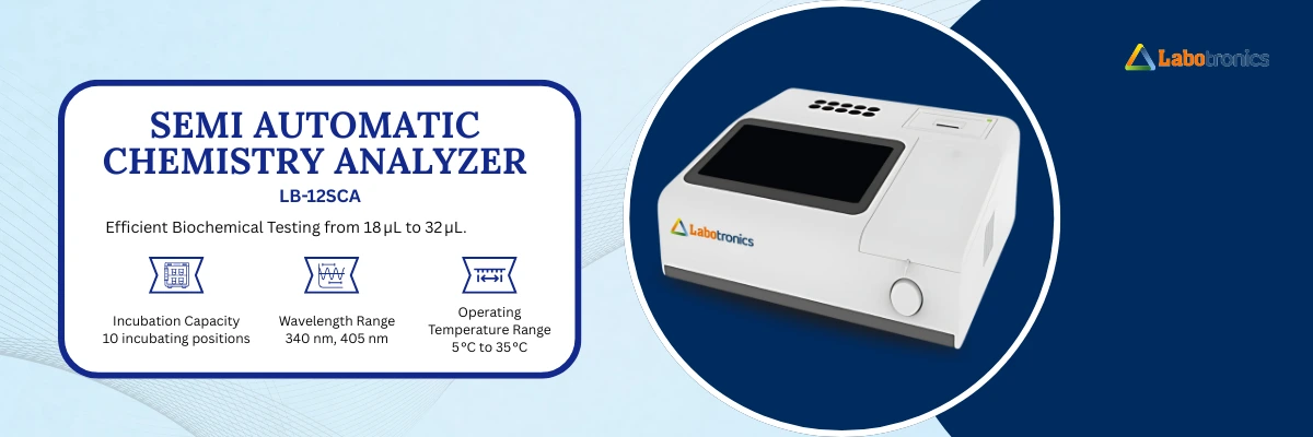 Semi Automatic Chemistry Analyzer LB-12SCA Banner