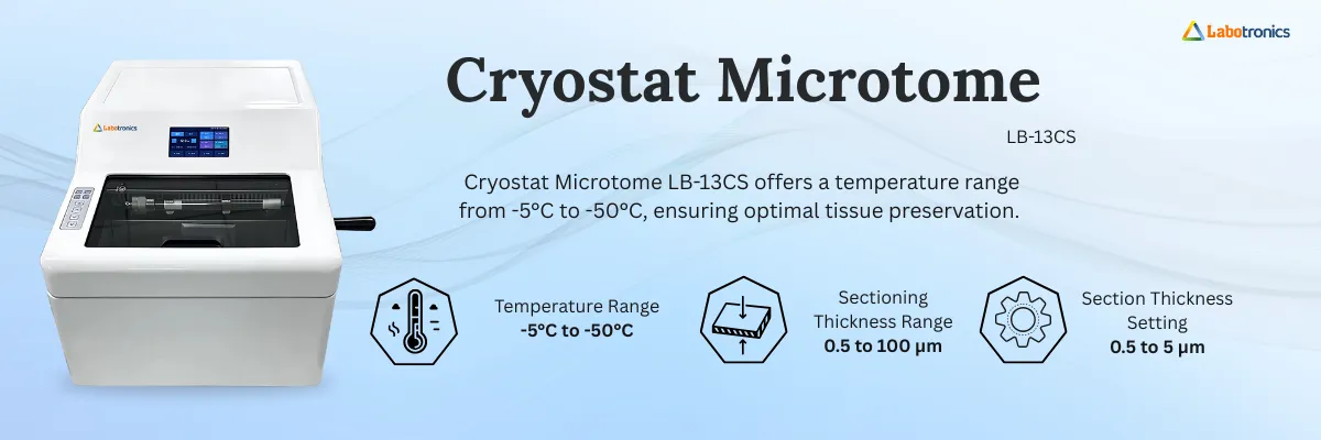 Cryostat Microtome LB-13CS Banner Cryostat Microtome LB-13CS Banner