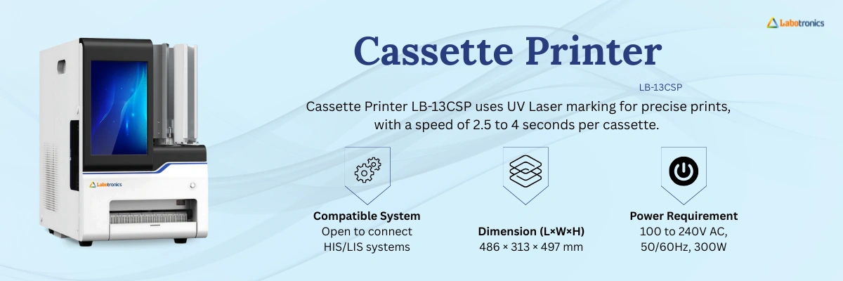 Cassette Printer LB-13CSP Banner