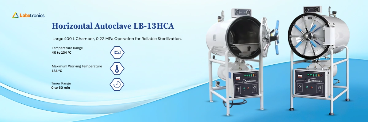 Horizontal Autoclave LB-13HCA Banner