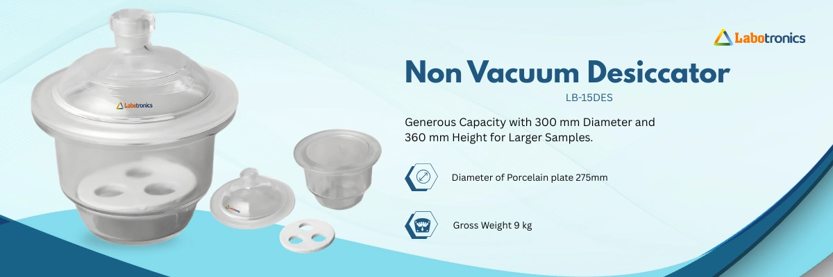 Non Vacuum Desiccator LB-15DES Banner