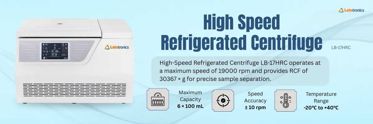 High-Speed Refrigerated Centrifuge LB-17HRC Banner