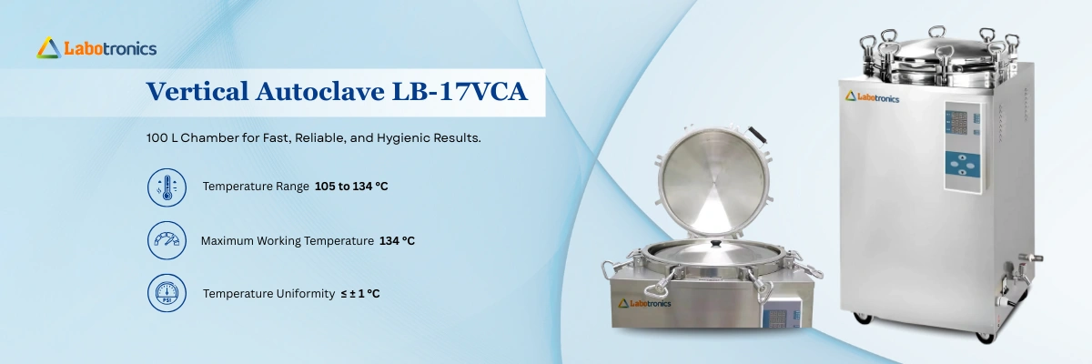 Vertical Autoclave LB-17VCA Banner