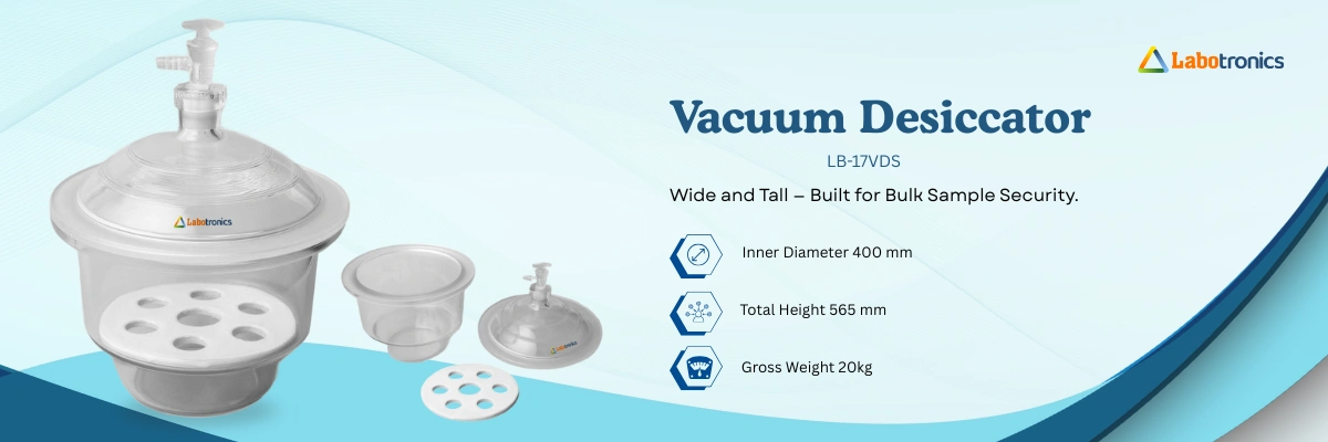 Vacuum Desiccator LB-17VDS Banner