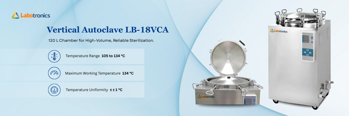 Vertical Autoclave LB-18VCA Banner