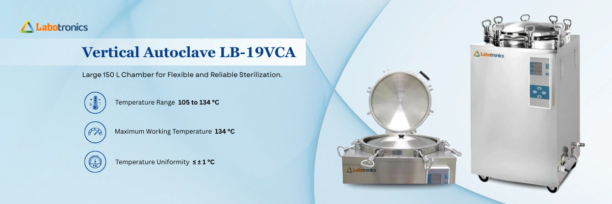 Vertical Autoclave LB-19VCA Banner
