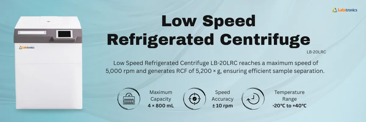Low Speed Refrigerated Centrifuge LB-20LRC Banner